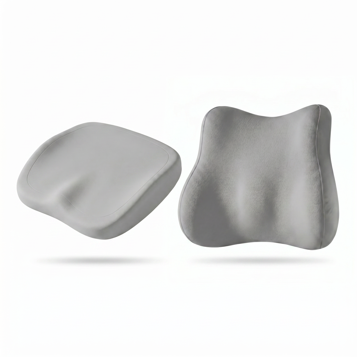Ensembles de coussins ergonomiques en mousse à mémoire de forme pour le siege et le dossier
