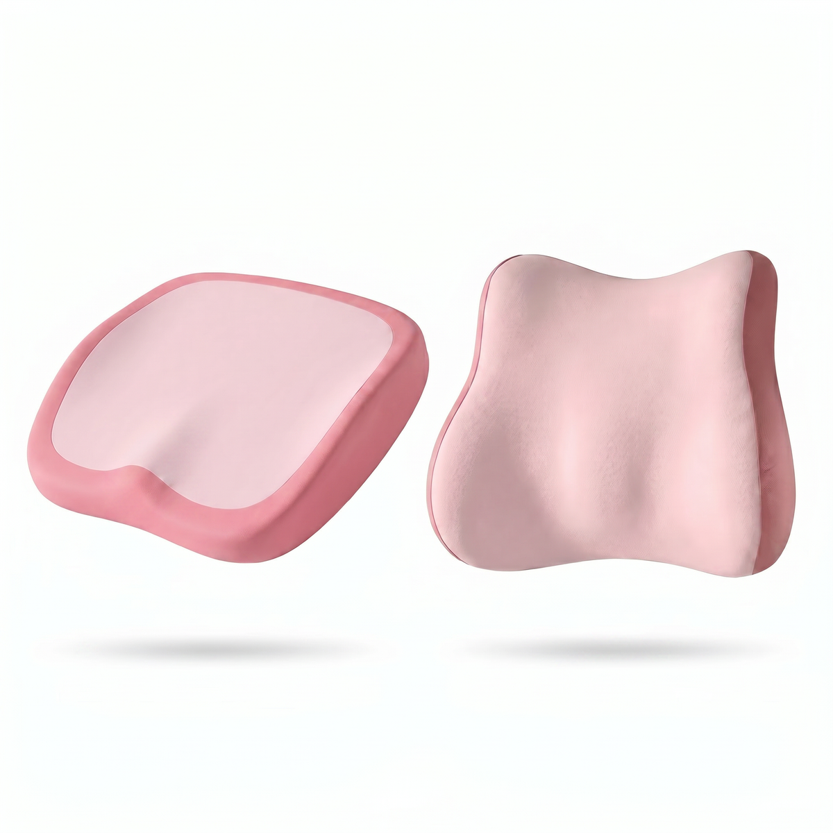 Ensembles de coussins ergonomiques en mousse à mémoire de forme pour le siege et le dossier