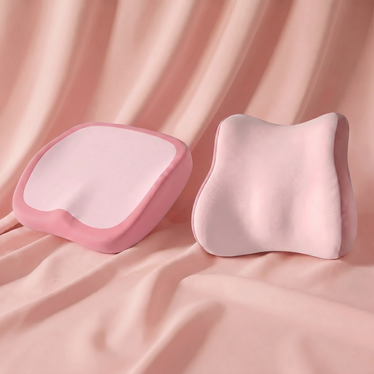 Ensembles de coussins ergonomiques en mousse à mémoire de forme pour le siege et le dossier